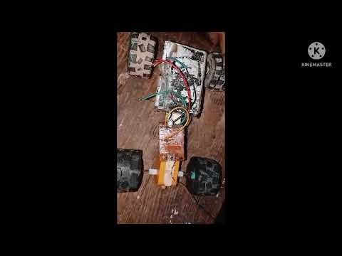 Remote control car off roading