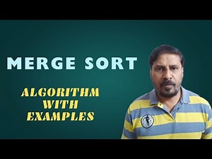Merge Sort | Algorithm and Example | Data Structure