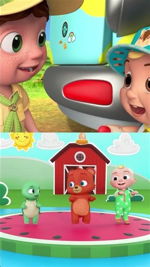JJ and his animal friends' Humpty Dumpty dance! #Cartoonsforkids #AnimalsforKids #LearnAnimals