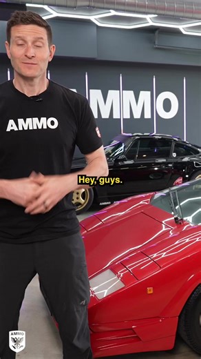 New Lamborghini Countach Full Detail Episode Out Now! #ammonyc #detailing #lamborghini #countach #supercars #beforeandafter | AMMO NYC