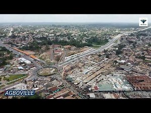 Le nouveau visage d'Agboville en Cote d'Ivoire