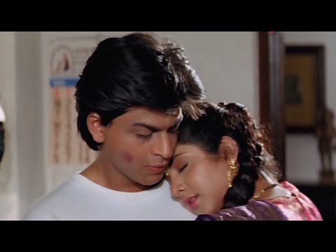 दिव्या भारती ने किया अपने प्यार का इज़हार | Divya Bharti | Shahrukh Khan Deewana Movie Scene