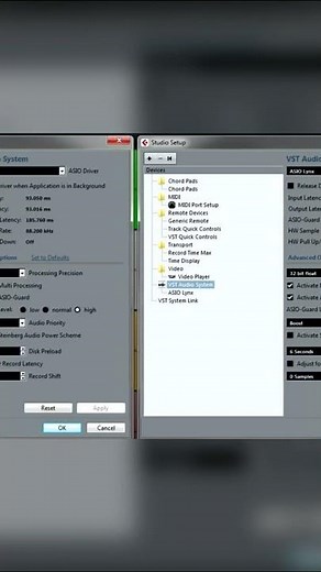 Understanding latency, buffer settings In Cubase
