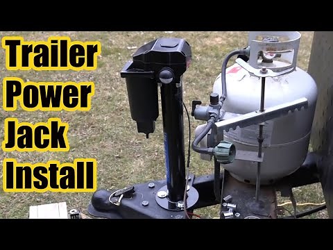 Power Trailer Jack Replacement