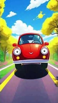 Learn Colors with Blue Car