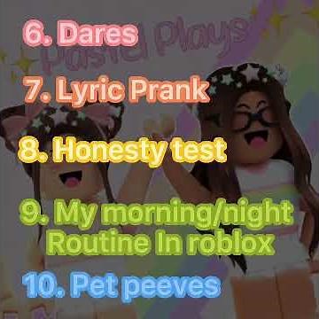 25 Roblox Video Ideas! (SHORT)