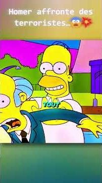 Homer affronte des terroristes… 💣😳 #thesimpsons #simpsons #homersimpson #bartsimpson #cartoon