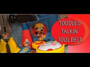 MICKEY MOUSE Deluxe Toodles Talkin' Tool Belt from Disney Junior
