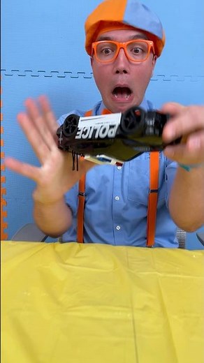 Be Careful with Emergency Vehicles Blippi🚨! Favorite Car Sounds! #blippi #shorts