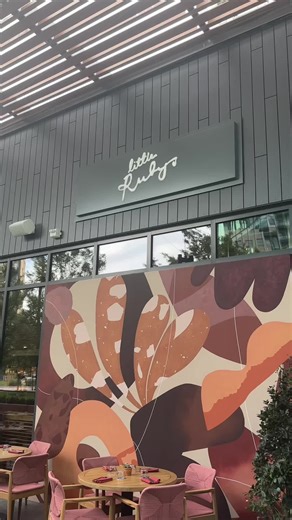 Little ruby’s in Dallas! So worth the hype, I loved everything we had!🤤 #dallas #thingstodo #food #restaurant #new