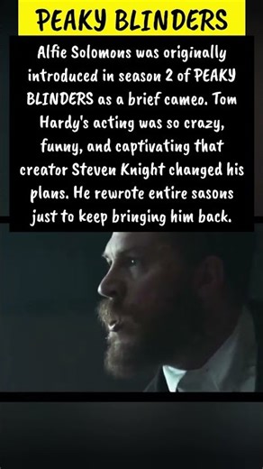Why Alfie Solomons Kept Coming Back... ✡️ (Tom Hardy Broke The Script)