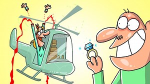 When You Take A Marriage Proposal TOO FAR 😂 #comedy #cartoonbox #memes #animation | Cartoon-Box