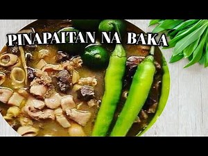 Papaitan na baka papaitan recipe | Lynzky Vlog