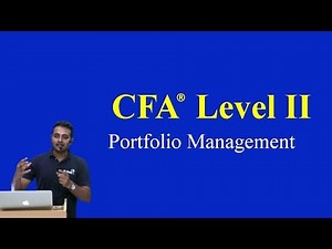 CFA Level II:Portfolio Management- Multifactor Models- Part I (of 2)
