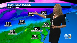 After an early winter snow deficit, part of the Philadelphia area will see its first accumulation of snow on Monday. Meteorologist Tammie Souza has everything you need to know about the storming rolling through our area. https://philadelphia.cbslocal.com/2022/01/02/philadelphia-weather-winter-storm-snow-new-jersey-delaware-temparatures-drop/ | CBS Philadelphia