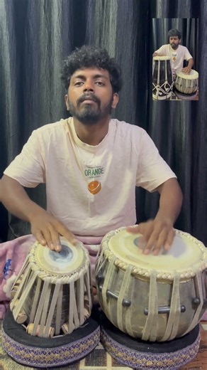 140th percussion tabla light music solo by @gouniprabhukumar