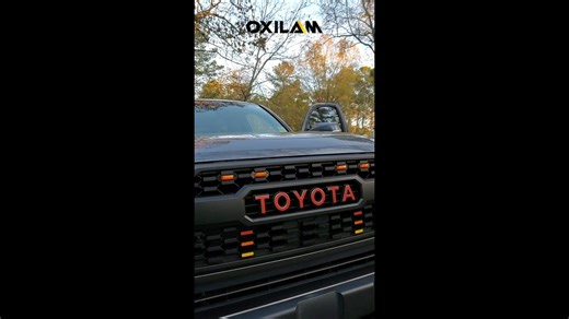 Tacoma owners — this is your sign.  OXILAM LED Grille Lights bring an OEM-style fit with a bold amber look.  Holiday Special:  25% OFF with code MERRY25  Dec 15–Dec 25 Upgrade made simple. | Oxilam LED | Facebook