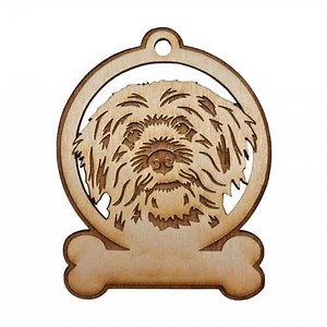 Jackapoo Ornament, Personalized Jackapoo Gifts for Women, Men, Owners, Groomers, Jackapoo Dog Ornaments for Christmas Tree, Jackapoo Memorial Gifts, Jackapoo Keepsake