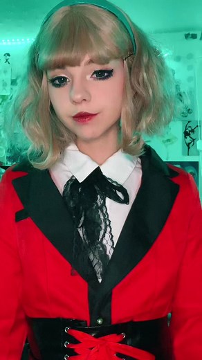 I painted them myself tho #cosplay #cosplayer #cosplaying #kakegurui #kakeguruicosplay #itsukisumeragi #itsukisumeragicosplay #anime