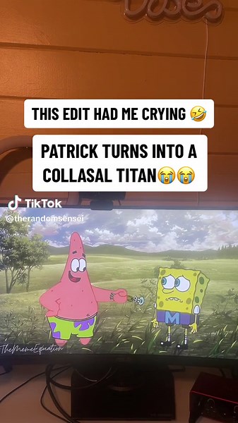 Patrick Star Becomes a Colossal Titan! Hilarious Edit
