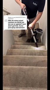 Agitation and vacuuming are big steps in my process #asmr #crunchy #vacuum #crunch #nesting | Moe’s Carpet Cleaning