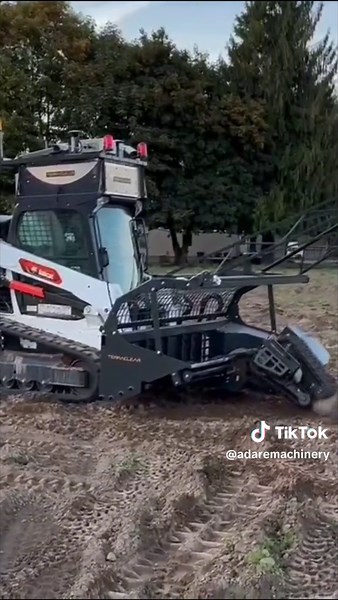 Terraclear Autonomous Rock Picker | Testing Bobcat Equipment