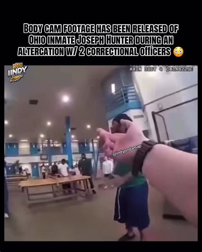 ⚠️ Video Context ⚠️ This video contains body camera footage of an incident involving Ohio inmate Joseph Hunter and 2 correctional officers inside a correctional facility. The footage is shared to document the event and provide public awareness of the situation. This footage is shared for news and informational purposes. Violence is not promoted or encouraged. Viewer discretion advised. | Indy On Da Map