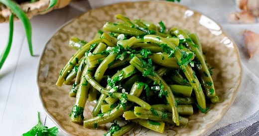 Haricots verts sautés au beurre