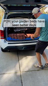 9.2K views · 49 reactions | This worthless 1” plastic border did nothing to keep the mulch in or stop the grass from growing into the mulch. After four years, I finally decided to add a stone border. How’d it turn out?? #diyhomeimprovement #diyhomeprojects #landscaping #mulch #yardcleanup #yardwork | Self-Taught Woodworking | Facebook