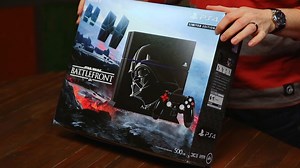 Unboxing the Limited Edition Star Wars Battlefront PS4 Bundle