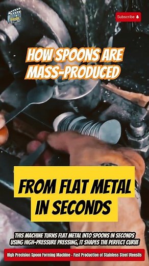 High Precision Spoon Forming Machine – Fast Production of Stainless Steel Utensils