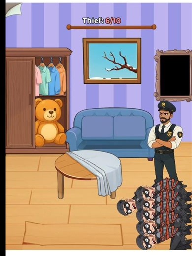 Brain Fever Level 27(Find all the thieves.) #brainfever #braintraining #brainteaser