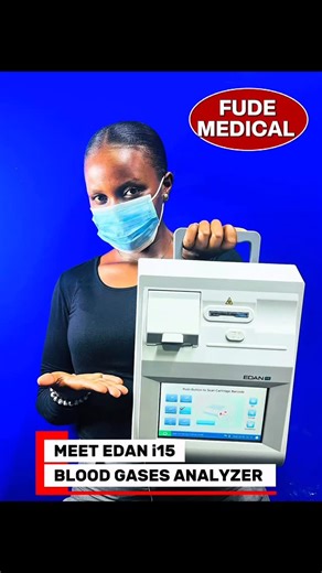 fude medical equipments Tanzania on Instagram: "In the ER or ICU, there’s no time to wait. The EDAN i15 Blood Gas and Electrolyte Analyzer delivers a full metabolic and respiratory profile in under 1 minute right at the point of care. All in one cartridge includes Blood Gases pH, pCO2, pO2 Electrolytes Na+, K+, Cl-, Ca2+ Metabolites Glucose, Lactate, Hematocrit Zero maintenance Auto sampling Compact and portable Available at FUDE MEDICAL EQUIPMENTS TANZANIA +255 747 607 061 fudemedical@gmail.com