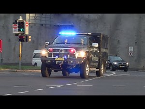[NSW Police] Multiple Tactical Operation Unit Vehicles Responding