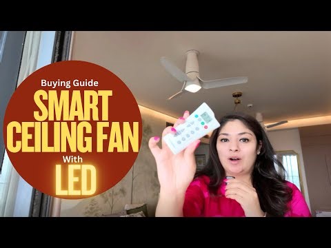 Smart Fans with Color Changing LEDs!