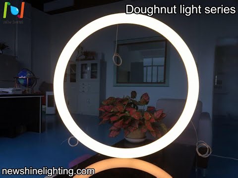 New Shine Lighting doughnut light series