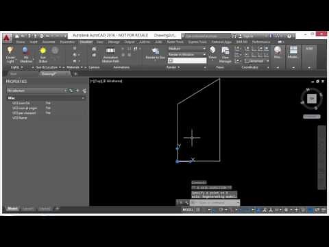 AutoCAD 2016 Beyond the Basics - Using The User Coordinate System