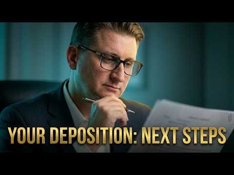 What Happens After a Deposition? (And What It Means for Your Case)