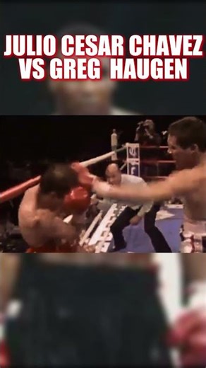 Julio César Chávez vs Greg Haugen | “They Don’t Drink Water” – Historic Beatdown