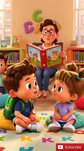 Library Story Time for Kids 📚 Leo Discovers the Magic of Books!