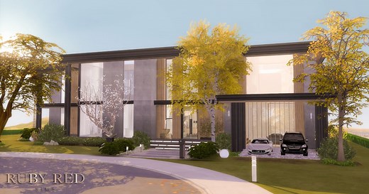 Sims 4 -September: The Sunset Hills  山丘上的夕陽