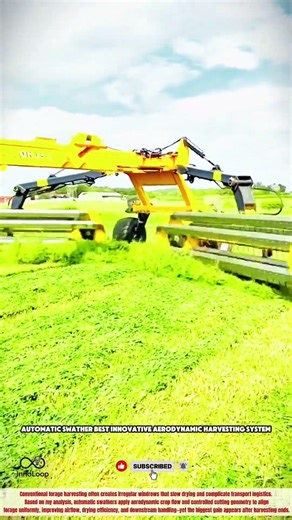 Automatic Swather Best Innovative Aerodynamic Harvesting System