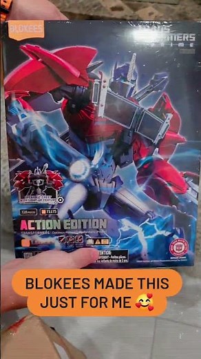 #Blokees Unboxing This is my love story 😍 #transformers #optimusprime