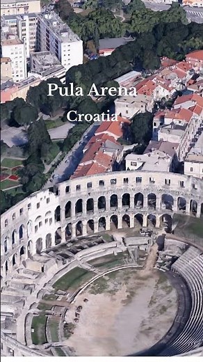Pula Arena – Ancient Roman Amphitheatre in Croatia 🇭🇷 | A Timeless Wonder #culturalheritage #travel