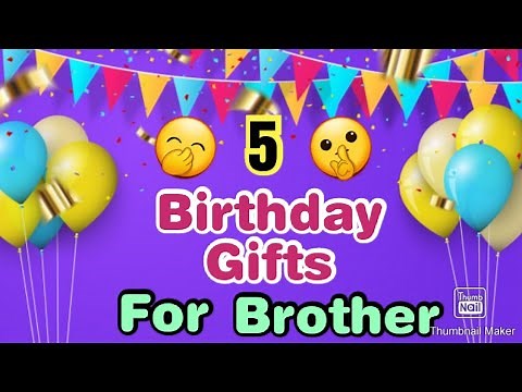 5 Easy and Beautiful Birthday Gift Ideas For Brother | Brother's Day Gifts | Handmade Birthday Gifts
