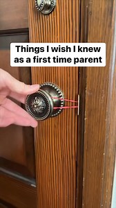 Quick parenting tip Wes & Alison share a helpful tutorial tip for using a rubberband to secure doors around babies and toddlers. This original video was produced by Wes and Alison. | Life With Wes & Alison