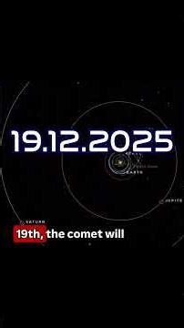 Why Is December 19 the Best Time to Observe 3I/ATLAS From Earth? #shortvideo #shortsfeed #science