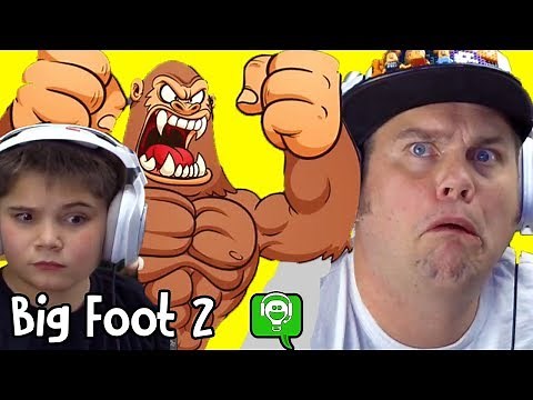 Over 6o Minutes of Finding Big Foot. Compilation #2 with HobbyKidsGaming