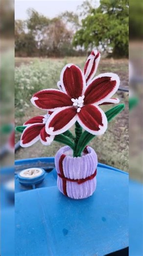 spinning Lily flower 🌺 🌹 mini wood toy wood working arts skills and hand crafted#shorts