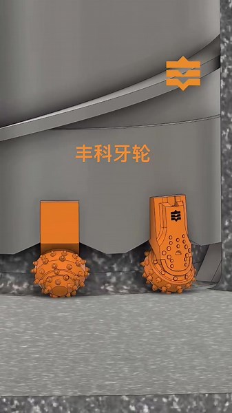 Foundation Piling Roller Bit for Hard Rock Drilling